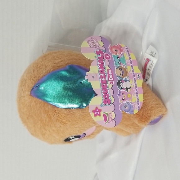 SQUEEZAMALS 3DEEZ SENSORY FOAM PLUSH PUPPY DOG NWT - Picture 5 of 7